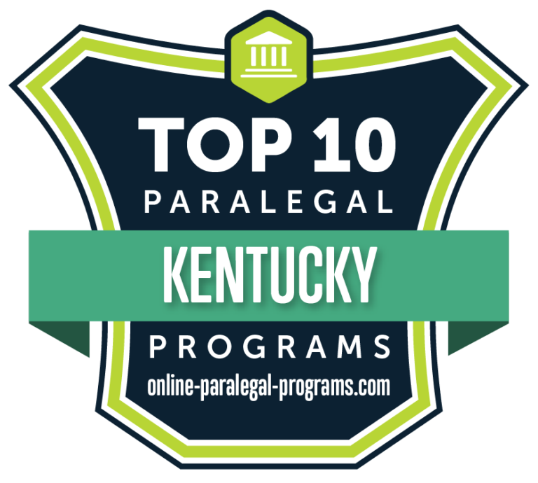 Top 10 Paralegal Programs in Kentucky Online Paralegal Programs